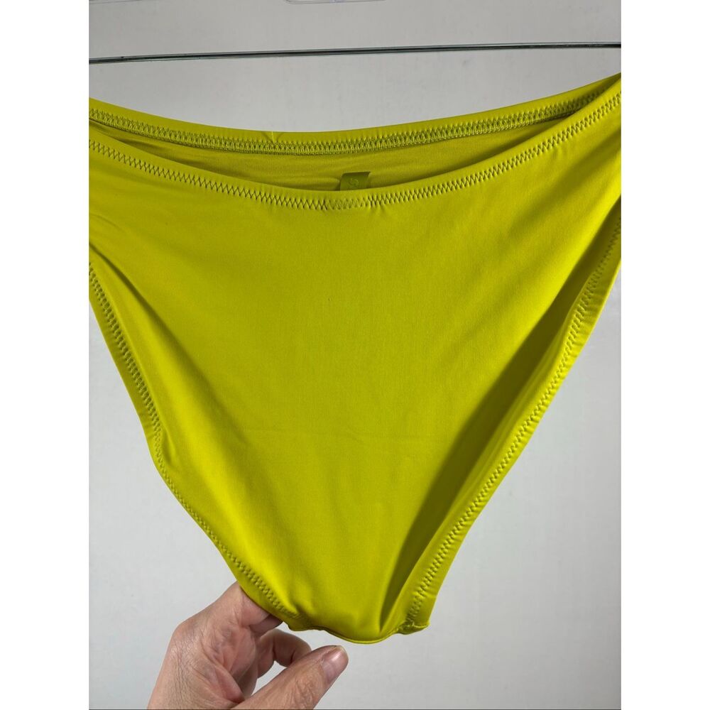 SKIMS NWT Swim Mid Coverage Bottom in Citrus Size XXS - Picture 4 of 7